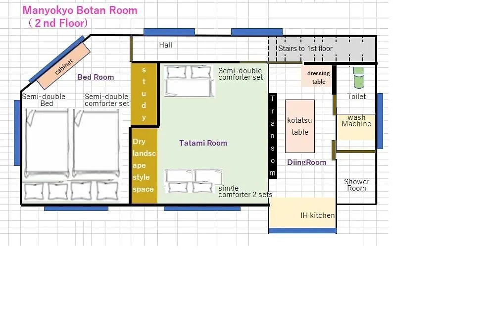 【万葉居-牡丹-】Renovated New Normal Stay Tokyo 0*,